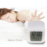 Lighten up the bedroom with this multi-color alarm clock. Ready to add more color to your room?