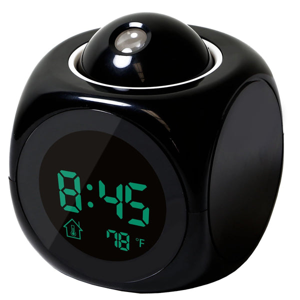 Projection Alarm Clock - With this alarm clock you can now see the time without having the need to turn your neck!